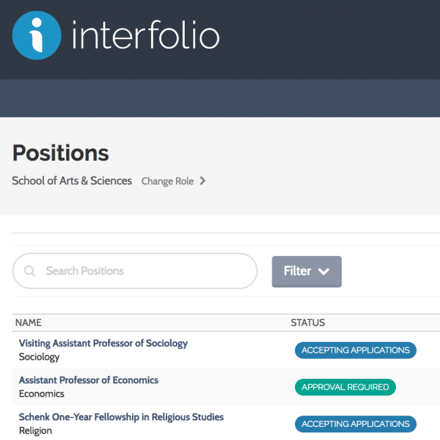 Heads up: Interfolio’s new look enters ByCommittee