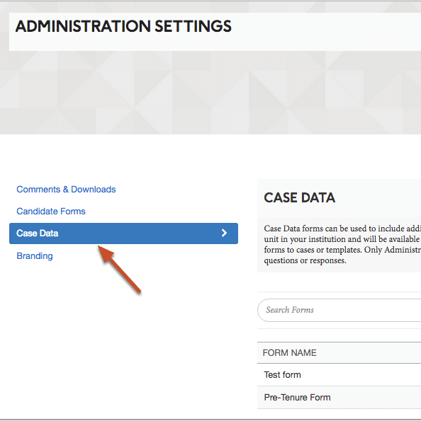 First 2016 ByCommittee release: Case Data Forms in Promotion & Tenure