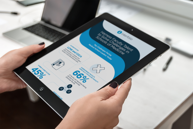 Tablet view of infographic